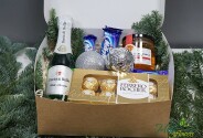 Cutie cu șampanie Bacio di Bolle, ferrero rocher și miere — foto 2